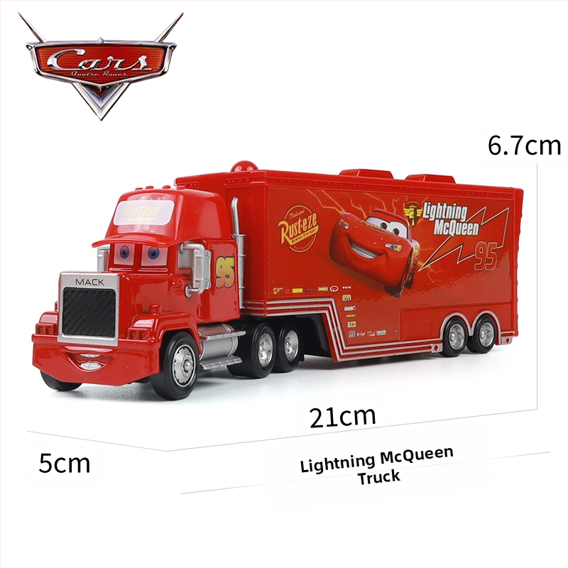 Cars 3 Racing Lightning Mcqueen Παιδικό Παιχνίδι Αυτοκίνητο από Κράμα Μαύρο Αυτοκίνητο Καταιγίδας King Road Boss Cool Sister