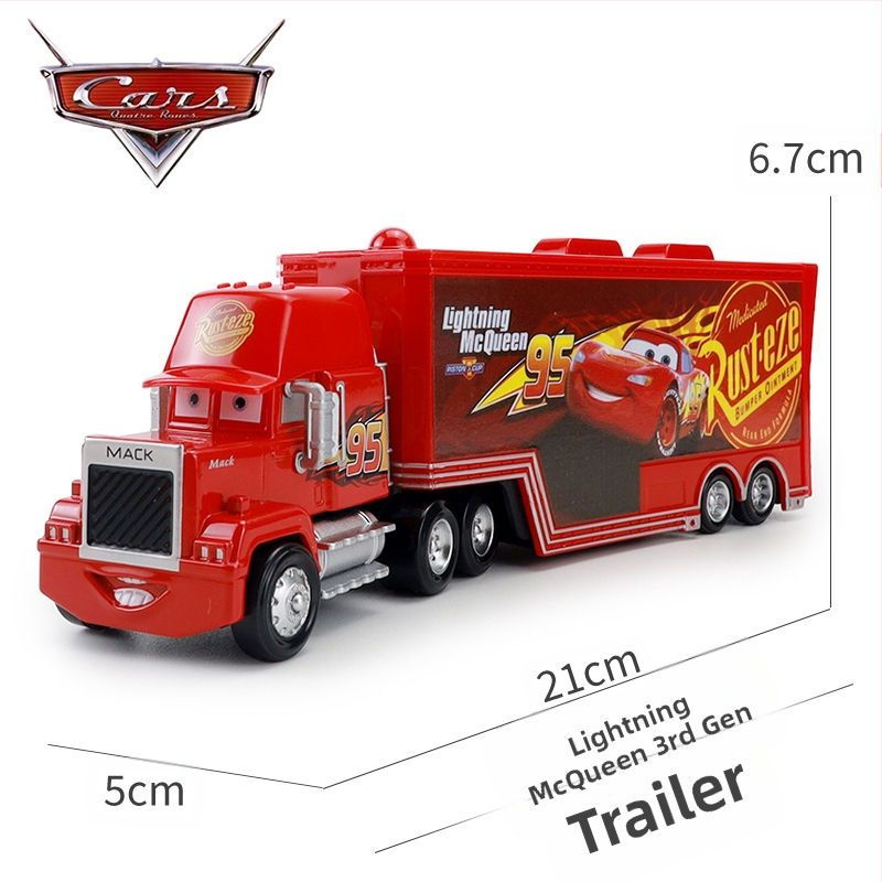 Cars 3 Racing Lightning Mcqueen Παιδικό Παιχνίδι Αυτοκίνητο από Κράμα Μαύρο Αυτοκίνητο Καταιγίδας King Road Boss Cool Sister