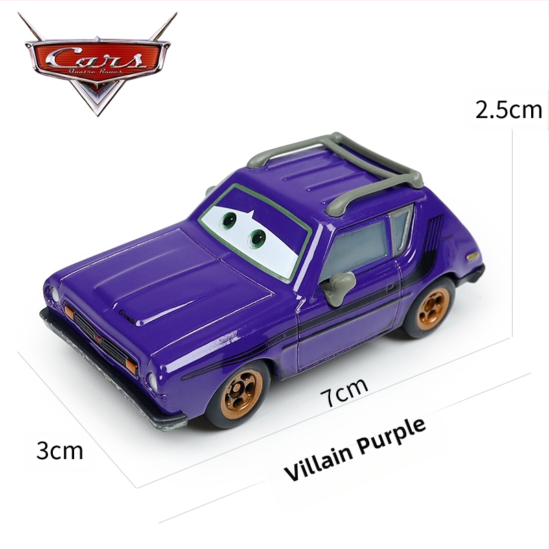 Cars 3 Racing Lightning Mcqueen Παιδικό Παιχνίδι Αυτοκίνητο από Κράμα Μαύρο Αυτοκίνητο Καταιγίδας King Road Boss Cool Sister