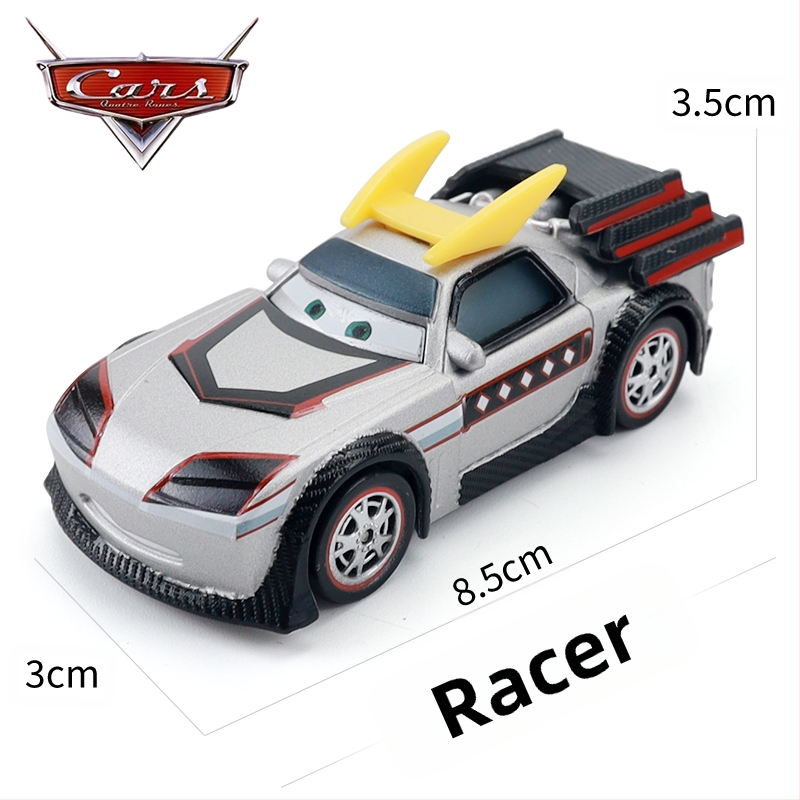 Cars 3 Racing Lightning Mcqueen Παιδικό Παιχνίδι Αυτοκίνητο από Κράμα Μαύρο Αυτοκίνητο Καταιγίδας King Road Boss Cool Sister
