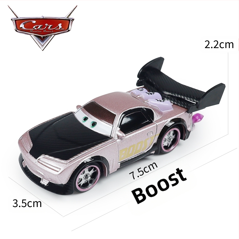 Cars 3 Racing Lightning Mcqueen Παιδικό Παιχνίδι Αυτοκίνητο από Κράμα Μαύρο Αυτοκίνητο Καταιγίδας King Road Boss Cool Sister