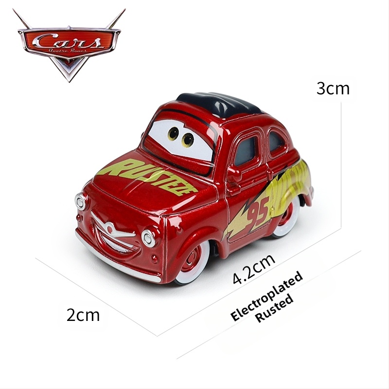 Cars 3 Racing Lightning Mcqueen Παιδικό Παιχνίδι Αυτοκίνητο από Κράμα Μαύρο Αυτοκίνητο Καταιγίδας King Road Boss Cool Sister