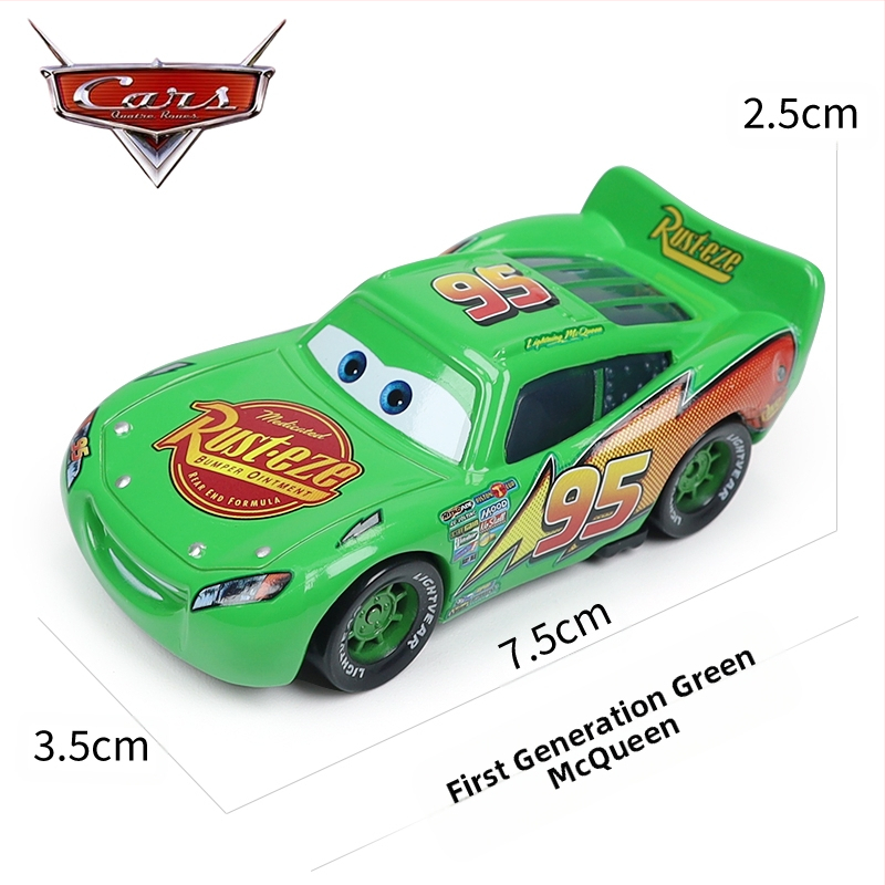 Cars 3 Racing Lightning Mcqueen Παιδικό Παιχνίδι Αυτοκίνητο από Κράμα Μαύρο Αυτοκίνητο Καταιγίδας King Road Boss Cool Sister