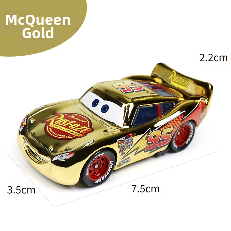 Cars 3 Racing Lightning Mcqueen Παιδικό Παιχνίδι Αυτοκίνητο από Κράμα Μαύρο Αυτοκίνητο Καταιγίδας King Road Boss Cool Sister