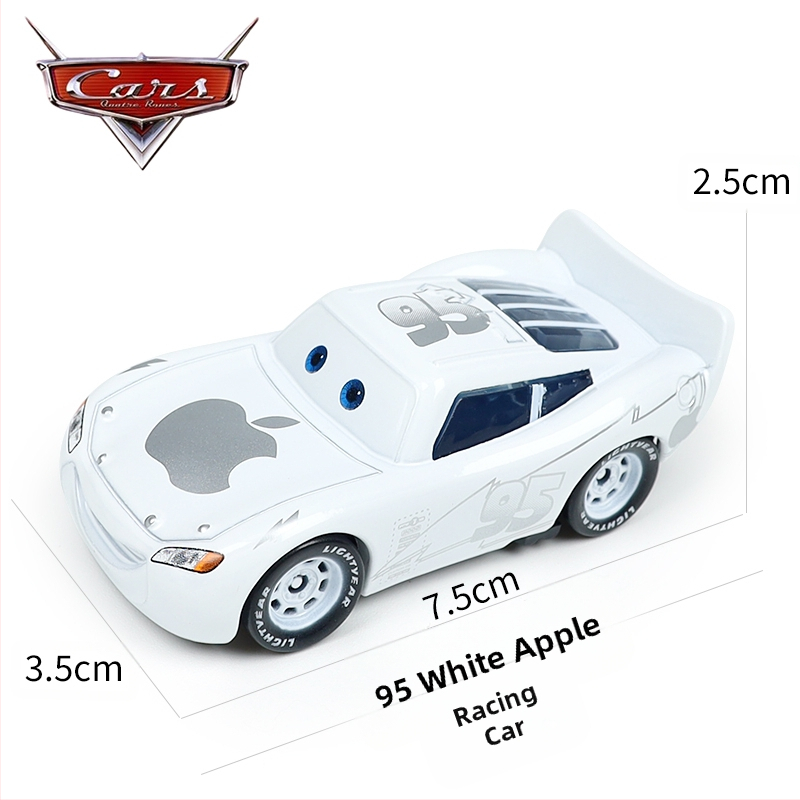Cars 3 Racing Lightning Mcqueen Παιδικό Παιχνίδι Αυτοκίνητο από Κράμα Μαύρο Αυτοκίνητο Καταιγίδας King Road Boss Cool Sister
