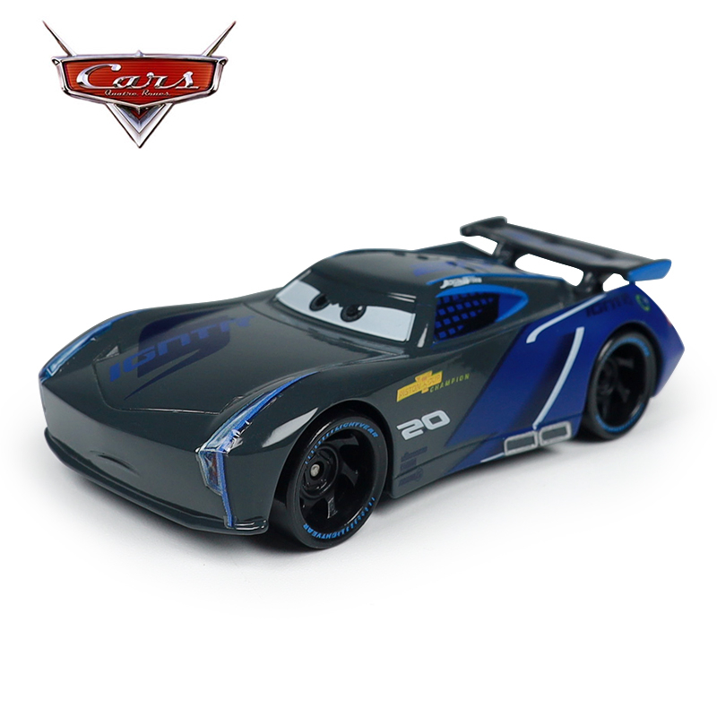 Cars 3 Racing Lightning Mcqueen Παιδικό Παιχνίδι Αυτοκίνητο από Κράμα Μαύρο Αυτοκίνητο Καταιγίδας King Road Boss Cool Sister