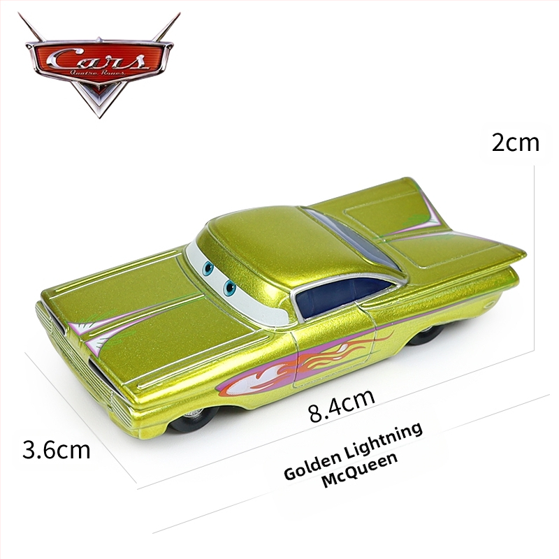 Cars 3 Racing Lightning Mcqueen Παιδικό Παιχνίδι Αυτοκίνητο από Κράμα Μαύρο Αυτοκίνητο Καταιγίδας King Road Boss Cool Sister