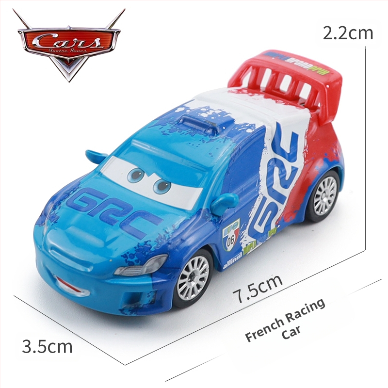 Cars 3 Racing Lightning Mcqueen Παιδικό Παιχνίδι Αυτοκίνητο από Κράμα Μαύρο Αυτοκίνητο Καταιγίδας King Road Boss Cool Sister