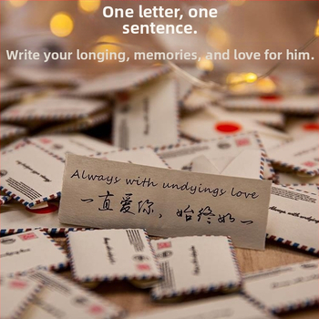 Мини любовно писмо до приятели от мъжки и женски пол, креативен подарък за рожден ден, направи си сам, ръкописно признание, предложение, любовни думи, капсула, малка хартия