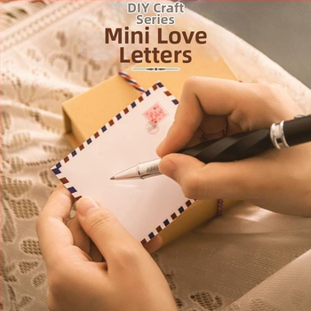 Мини любовно писмо до приятели от мъжки и женски пол, креативен подарък за рожден ден, направи си сам, ръкописно признание, предложение, любовни думи, капсула, малка хартия
