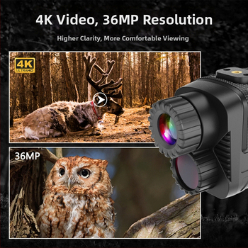 Νέα διασυνοριακή υπέρυθρη νυχτερινή όραση με κάμερα 4K HD για εξωτερική νυχτερινή όραση, ψηφιακό τηλεσκόπιο νυχτερινής όρασης