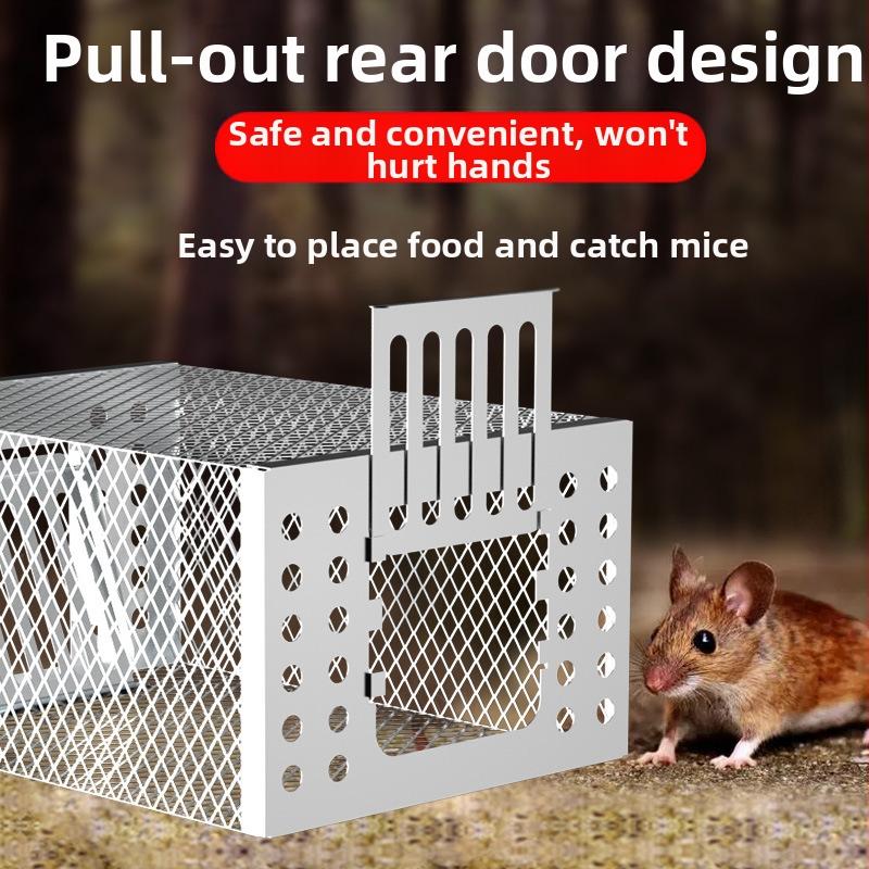 Фабрика на едро на мишка клетка капан за мишки експортен модел непрекъснато напълно автоматичен капан за мишки артефакт супер мощен капан за мишки улавяне