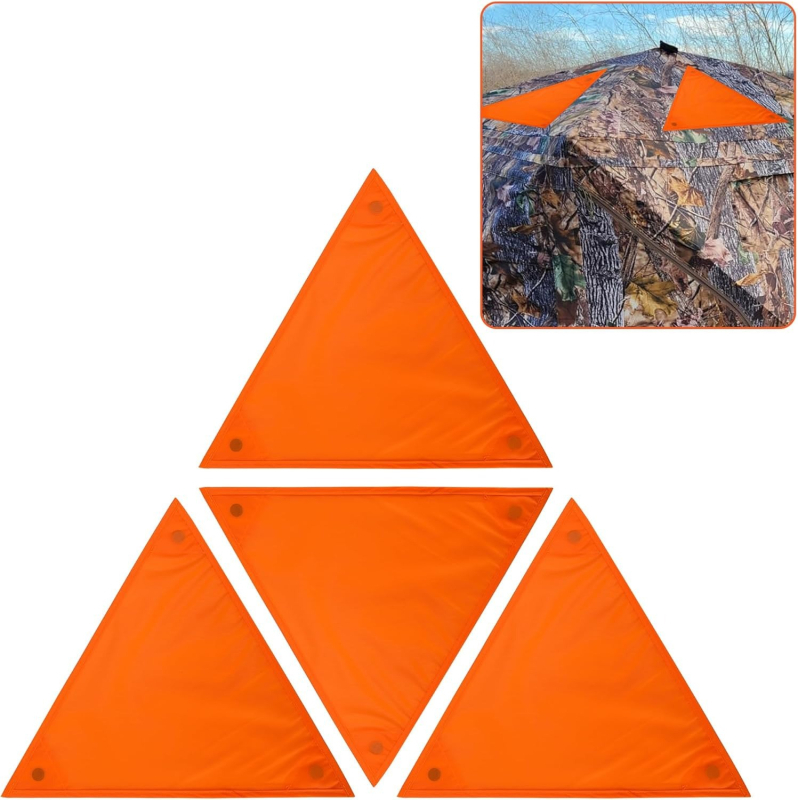 Piiriülene uus toode, 4-osaline veekindel jahipidiklamber, oranž turvapaneel 12 magnetilise nupu ja hoiukotiga