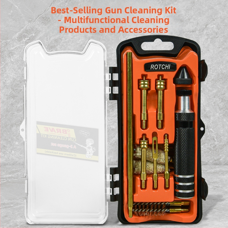 Relvapuhastuskomplektid. 177 .223 .308 kaliibriga 5,56 mm 7,62 mm 12 harjaga puhastusvahend