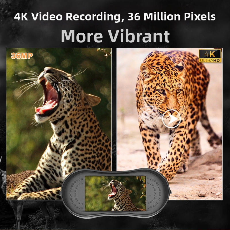 Priamy predaj z továrne Nový 4K nočný videnie Digitálny ďalekohľad s vysokým rozlíšením pre fotografie a video Vonkajší infračervený nočný videnie ďalekohľad