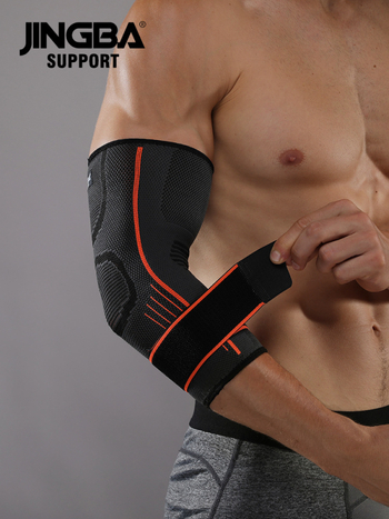 JINGBA спортни налакътници за възрастни, вдигане на тежести, фитнес, колоездене, баскетбол, тенис, защитни екипи, фабрика на едро