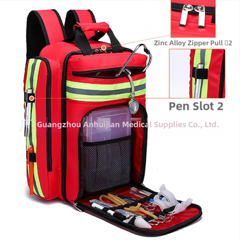 Търговия на едро на открито раница за аварийно спасяване чанта за земетресение с голям капацитет и много отделения