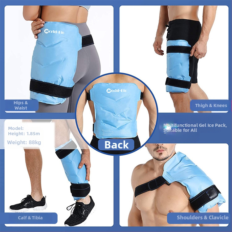 Гореща разпродажба на Amazon Спортни травми Студен и горещ компрес Леден пакет с леден гел за физиотерапия на тазобедрената става