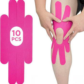 Προκομμένο επίθεμα μυϊκής ενίσχυσης για μεγάλο γόνατο, προκομμένο επίθεμα μυϊκής ενίσχυσης ειδικού σχήματος, ελαστικό επίθεμα μυϊκής ενίσχυσης για αθλητικές επιδερμίδες.