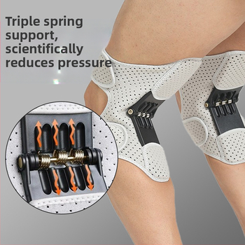 Ενισχυτικό γόνατος Ενισχυτικό γόνατος Προστατευτικό γόνατος Ζώνη επιγονατίδας με ελατήριο Μεσήλικες και ηλικιωμένοι Ανάβαση στον επάνω όροφο Νάρθηκας Προστατευτικό γόνατος