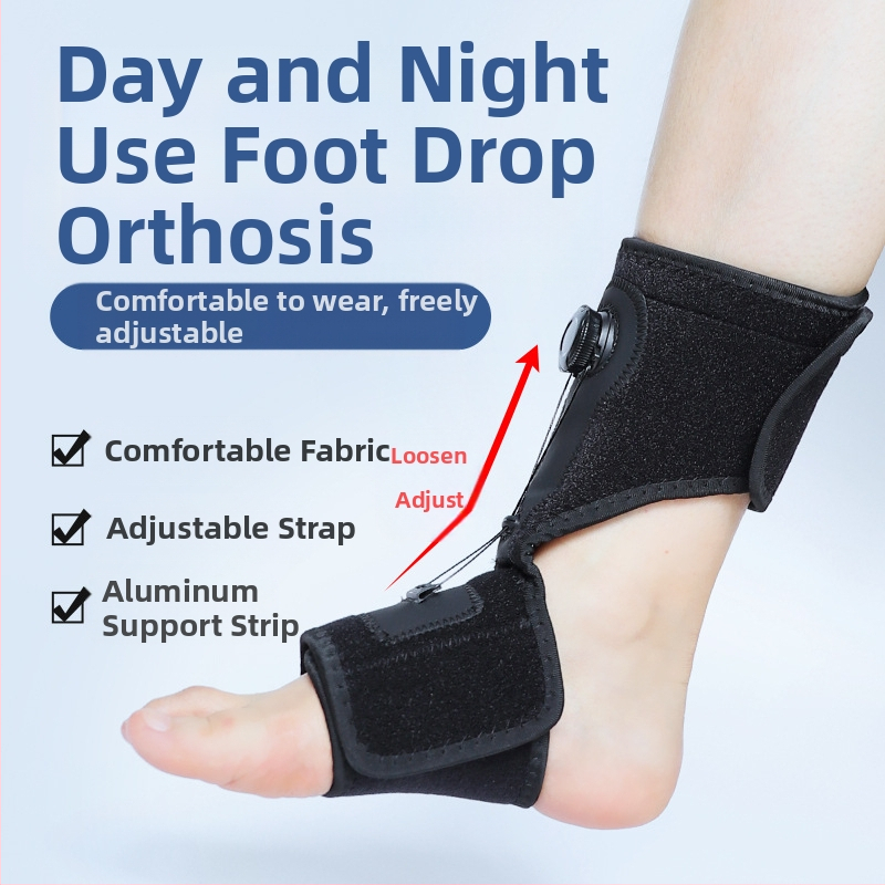 Трансгранична нова трансгранична въртяща се велкро корекция на стъпалото, поддържаща опора за глезен, упражнение за валгус