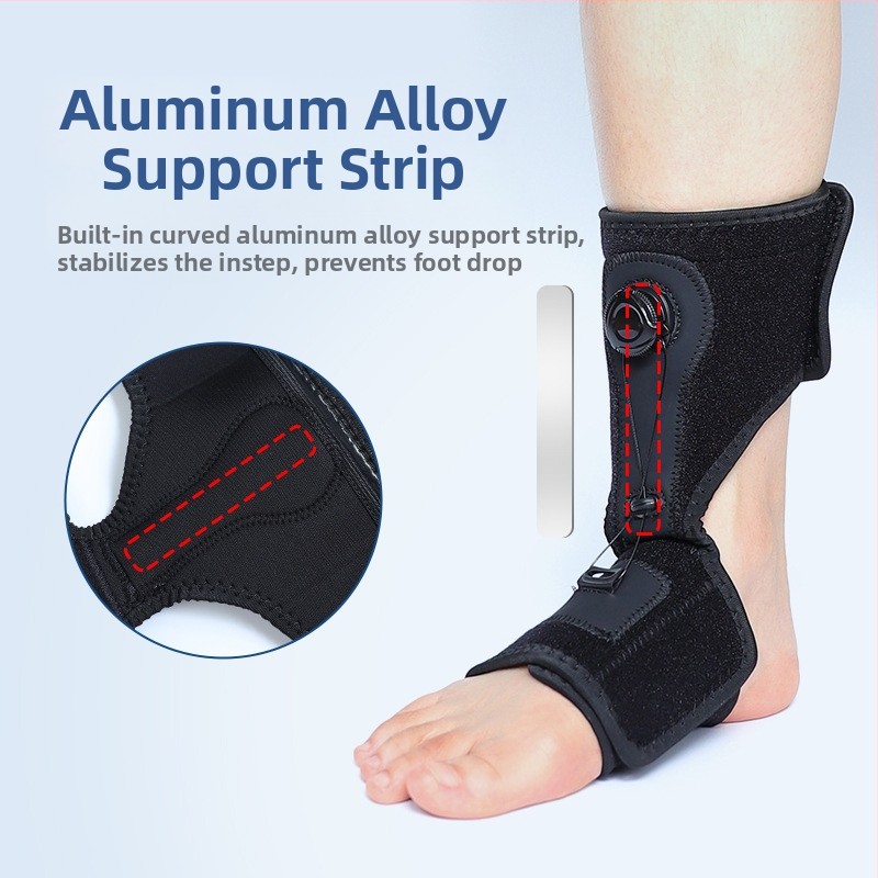 Трансгранична нова трансгранична въртяща се велкро корекция на стъпалото, поддържаща опора за глезен, упражнение за валгус