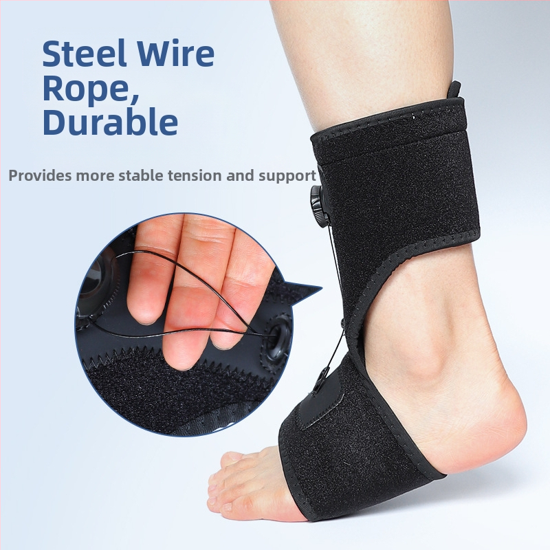 Трансгранична нова трансгранична въртяща се велкро корекция на стъпалото, поддържаща опора за глезен, упражнение за валгус