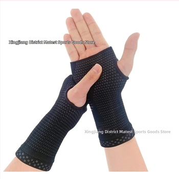 Sportinės apyrankės dirželio spaudimas Delno apsaugos pirštinės lauko gimnastikos sporto fitneso delno apsaugos apyrankė didmeninė prekyba daugiaspalvė