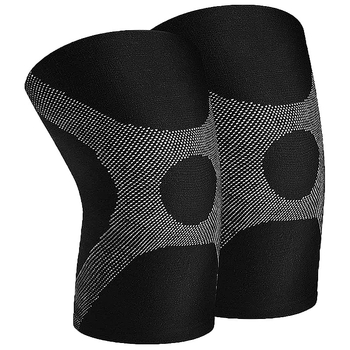 Ειδικά επιγονατίδες για διασυνοριακά αθλήματα, προστατευτικός εξοπλισμός κατά των διαστρεμμάτων για τρέξιμο, μπάντμιντον, υψηλής ελαστικότητας και αναπνεύσιμα επιγονατίδες από νάιλον με μεγάλο μέγεθος