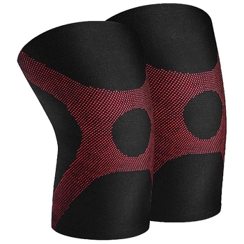 Ειδικά επιγονατίδες για διασυνοριακά αθλήματα, προστατευτικός εξοπλισμός κατά των διαστρεμμάτων για τρέξιμο, μπάντμιντον, υψηλής ελαστικότητας και αναπνεύσιμα επιγονατίδες από νάιλον με μεγάλο μέγεθος