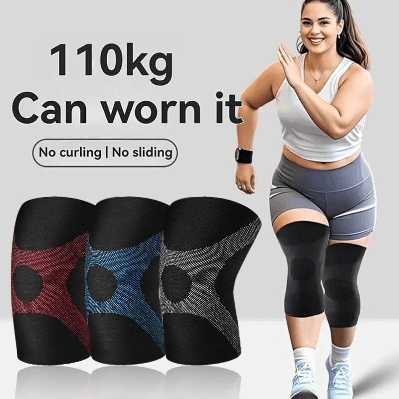 Cross-Border Sportsi spetsiaalsed põlvekaitsmed, jooksusulgpalli nikastusvastased kaitsevahendid, suure elastsusega ja suurendatud nailonist hingavad põlvekaitsmed