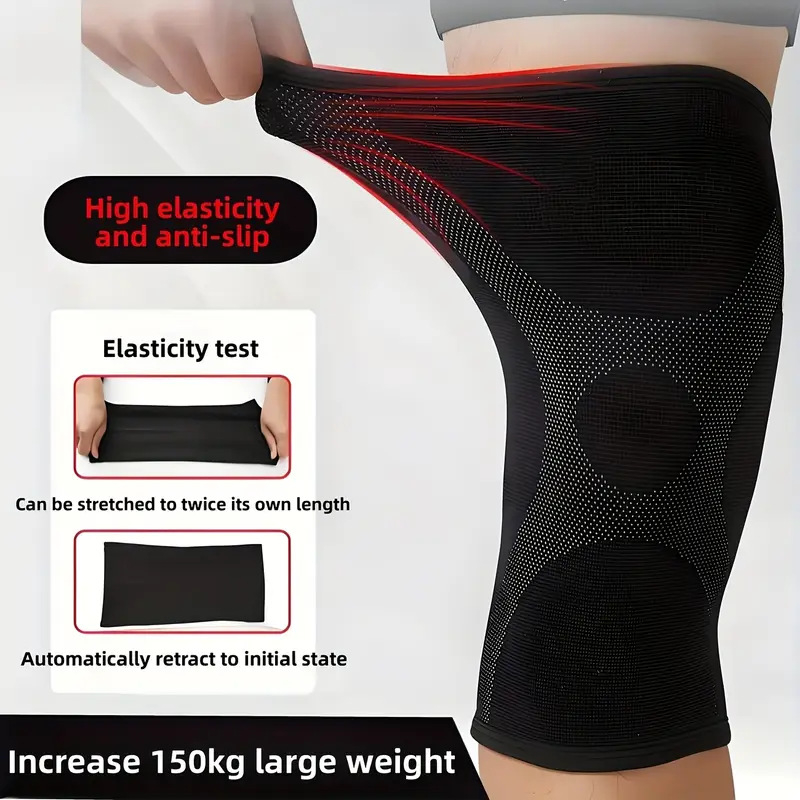 Cross-Border Sportsi spetsiaalsed põlvekaitsmed, jooksusulgpalli nikastusvastased kaitsevahendid, suure elastsusega ja suurendatud nailonist hingavad põlvekaitsmed