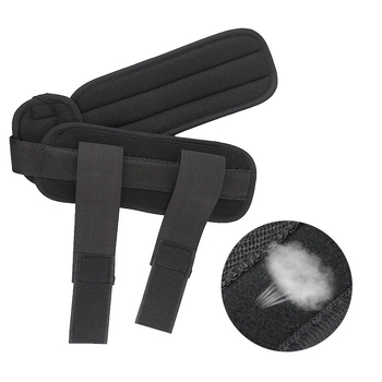 Hüppeliigese kaitsja fikseeritud hüppeliigesega, jala nikastuse kaitseklambriga, ortoos, must komposiitkangas, S