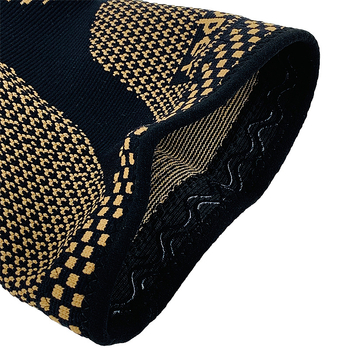 Συσκευασία δύο επιγονατίδων από ίνες χαλκού, προστατευτικά επιγονατίδες από ιόντα χαλκού για αθλητική και γυμναστική, πλεκτά επιγονατίδες χαλκού