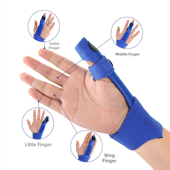 Terasplaadist tugiplastist sõrmeortoos sõrmeortoos luu fikseerimise splint laos hulgimüügis