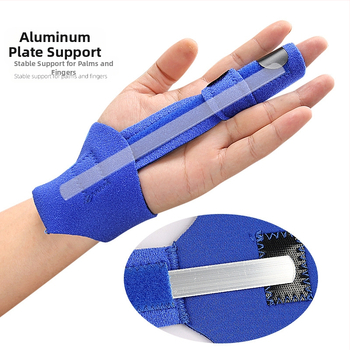 Terasplaadist tugiplastist sõrmeortoos sõrmeortoos luu fikseerimise splint laos hulgimüügis