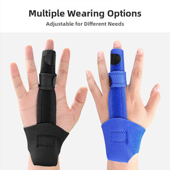 Terasplaadist tugiplastist sõrmeortoos sõrmeortoos luu fikseerimise splint laos hulgimüügis