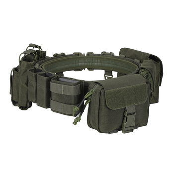 1000D Oxfordi riidest taktikaline vöö, kaheksaosaline komplekt, kiirkinnitusega reguleeritav turvapatrulli multifunktsionaalne taktikaline vöö