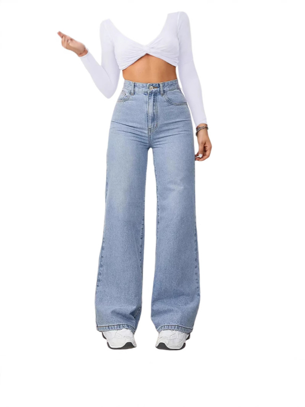 20245 venivad teksad naistele sirged ja lahtised piiriülesed Euroopa ja Ameerika Amazon AliExpressi naiste teksad laos olevad tootjad