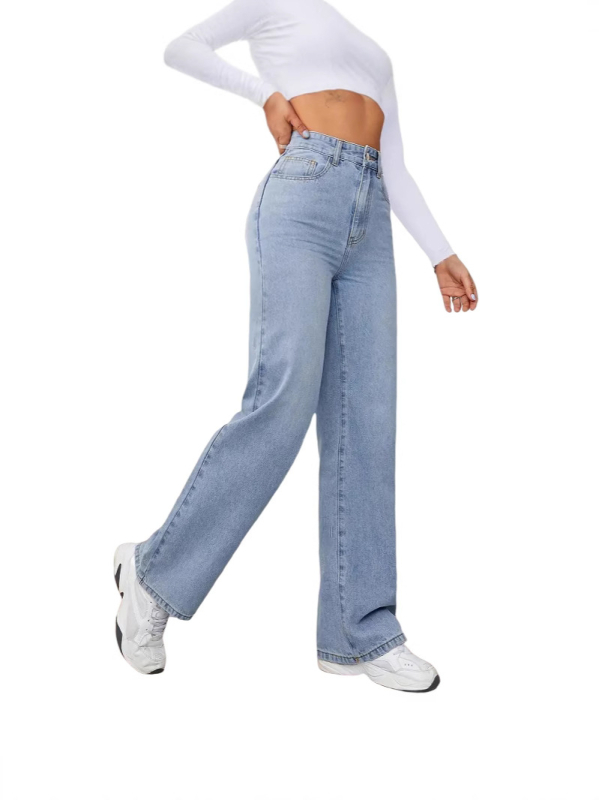 20245 venivad teksad naistele sirged ja lahtised piiriülesed Euroopa ja Ameerika Amazon AliExpressi naiste teksad laos olevad tootjad