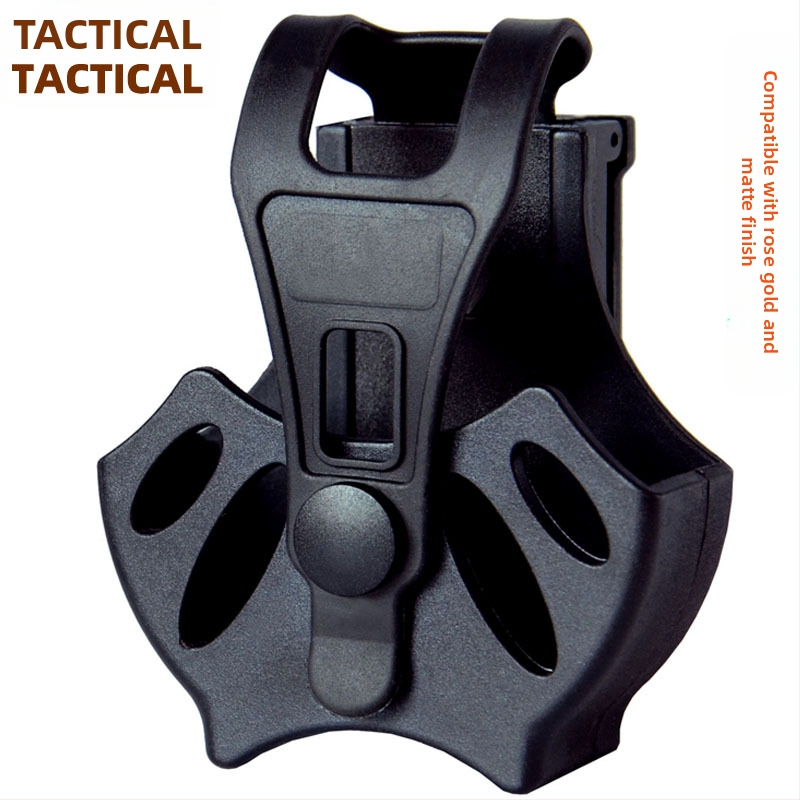 2021. gada jaunā universālā ātri izvelkamā rokudzelžu piedurkņu jostas piekaramā soma K Bag Tactical saderīga muciņa klauvēšanas dēlis klauvēšanas un ASP rožzelta krāsā