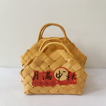 Χειροποίητο Ξύλινο Καλάθι Νέο Κουτί Δώρου Κινέζικου Στυλ Καλάθι Περιτυλίγματος Δώρων Πρωτοχρονιάς Χειροποίητο Καλάθι Δώρων