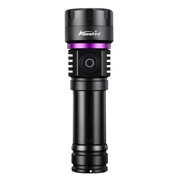 Φακός αναγνώρισης μωβ φωτός υψηλής ισχύος 365Nm Επιθεώρηση τραπεζογραμματίων κατά της παραχάραξης Λάμπα φθορισμού UV κατά της πλαστογράφησης Λάμπα σκλήρυνσης Sv115