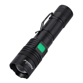 X37 Νέος διασυνοριακός φακός τεσσάρων χρωμάτων με ισχυρό φως, επαναφορτιζόμενος USB, λευκό φως, κόκκινο φως, πράσινο φως, μπλε φως, φακός