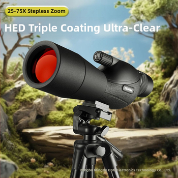 Gamintojai didmeninė prekyba nauju HED25-75X60 paukščių stebėjimo veidrodžiu HD naktinio matymo didelio skersmens lauko paukščių stebėjimo veidrodžiu