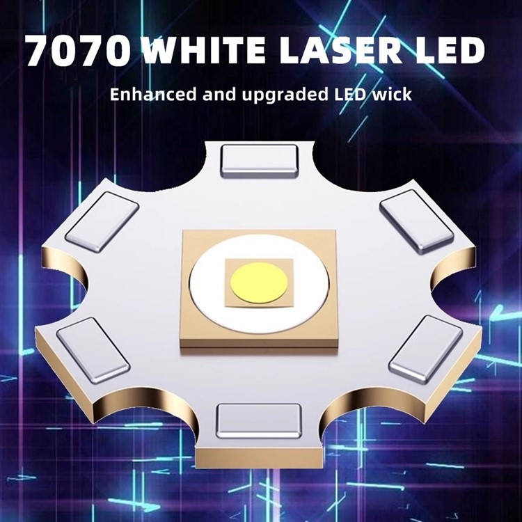 Piiriülene valge laseriga LED-valge laseriga ere taskulamp välistingimustes patrullimiseks mõeldud avariivalgustusega kaasaskantav taskulamp X100