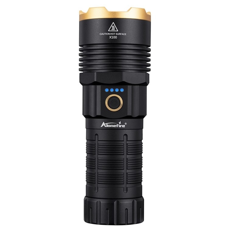 Piiriülene valge laseriga LED-valge laseriga ere taskulamp välistingimustes patrullimiseks mõeldud avariivalgustusega kaasaskantav taskulamp X100