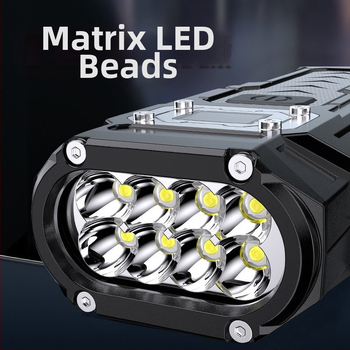 Ισχυρός φακός εξωτερικού χώρου LED πολλαπλών λειτουργιών μαγνητικός επιθεωρητής επισκευής αυτοκινήτων cob κόκκινο φως φόρτισης θησαυρού φως εργασίας έκτακτης ανάγκης