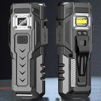 Ισχυρός φακός εξωτερικού χώρου LED πολλαπλών λειτουργιών μαγνητικός επιθεωρητής επισκευής αυτοκινήτων cob κόκκινο φως φόρτισης θησαυρού φως εργασίας έκτακτης ανάγκης