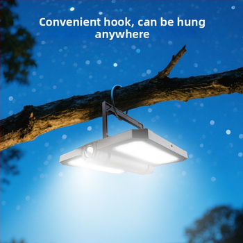 Външна LED акумулаторна ултра дълга телескопична сгъваема къмпинг светлина със стойка, къмпинг светлина за палатка, преносим прожектор